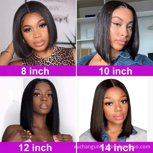 Uniky Short Loose Body Wave Wavy Lace Front Human Hair Wigs for Black Women Full Hd Frontal Wig Human Hair Ocean Wave Bob Wigs
